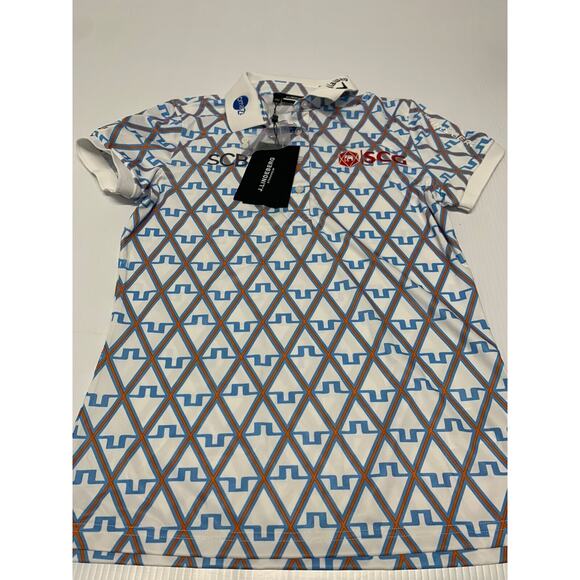 New J.Lindeberg Polo SCB SCG Callaway Multicolor M Women's A1 - Picture 1 of 8